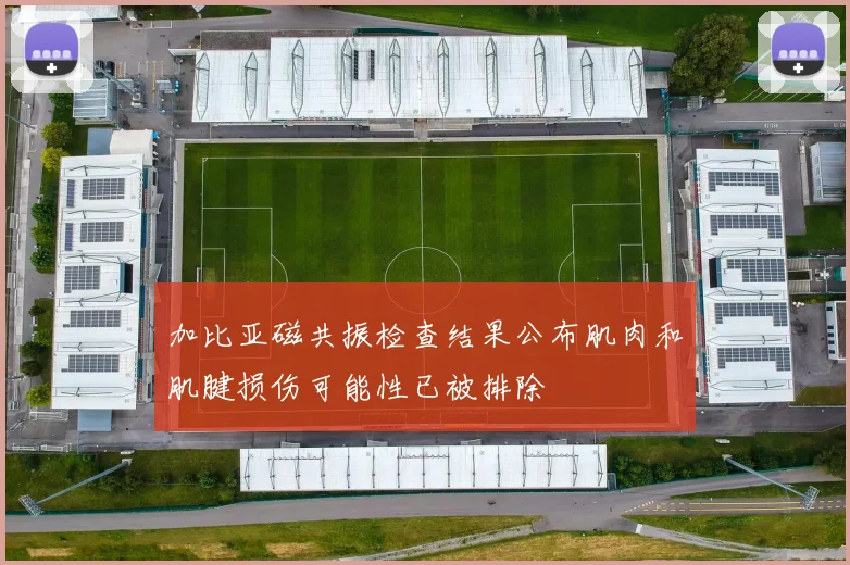 加比亚磁共振检查结果公布肌肉和肌腱损伤可能性已被排除