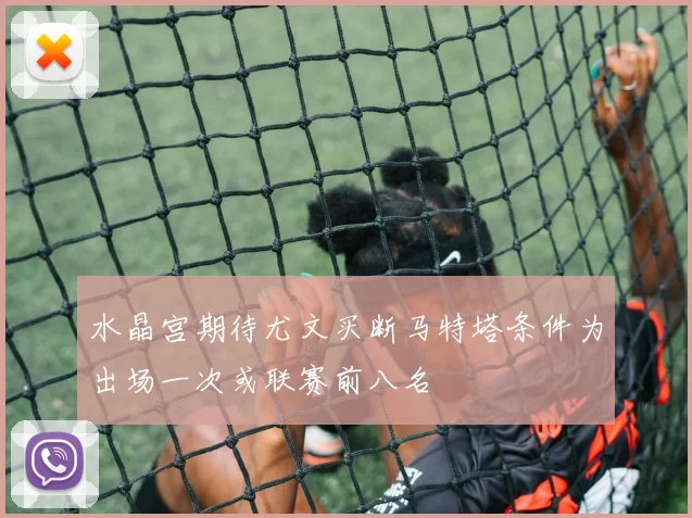 水晶宫期待尤文买断马特塔条件为出场一次或联赛前八名